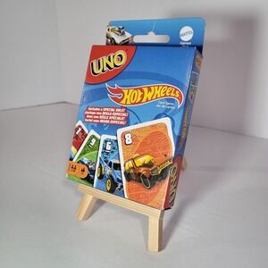 UNO Hot Wheels Edition Card Game Mattel Special Edition Family Party Game